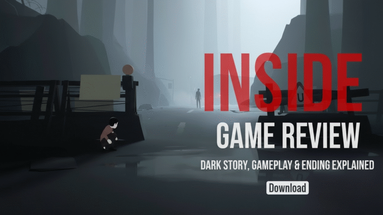 Playdead INSIDE dark puzzle platformer game story and gameplay